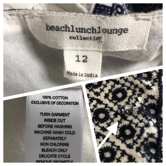 BeachLunchLounge Embroidered Lliya Dress 12 - Picture 7 of 8